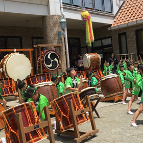 保育園の夏祭りの画像