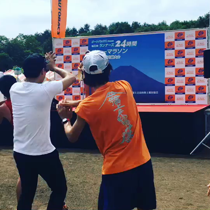 24時間リレーマラソンの記事動画