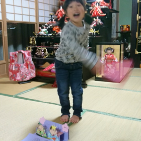 ひな祭り踊りの画像