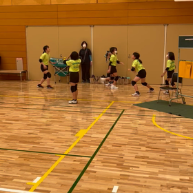 負けても楽しく練習の画像