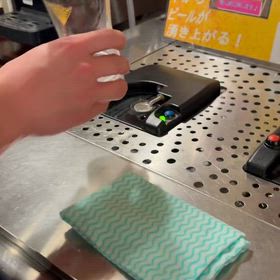 渦ビールの画像