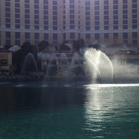 Fountains of Bellagio 噴水ショーを動画での画像