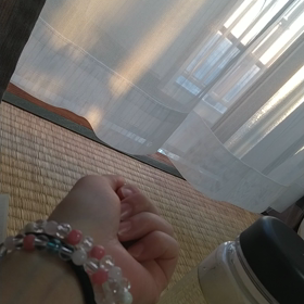 自宅にて  ホーホケキョ️♥️の画像