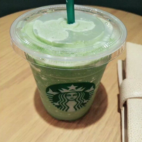 抹茶フラペチーノ太らないmenuの画像