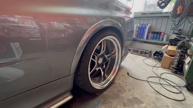スカイライン　BNR34 ニュル　スタンスカップ取り付け完成の記事動画