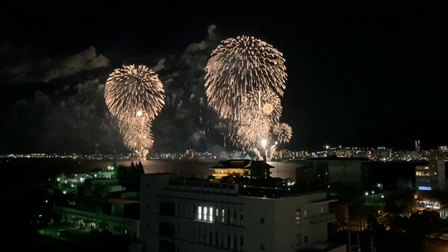 今日は、びわ湖花火大会でした。の記事動画