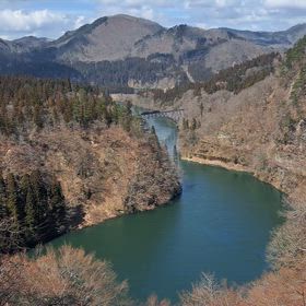 第一只見川橋梁ビューポイントの画像