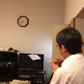 循環呼吸練習してます。朝起き練習でしてます。毎日してます。の画像