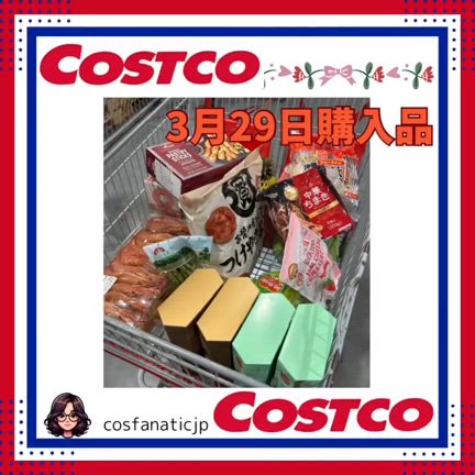【コストコ】3月29日購入品の記事動画