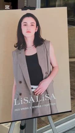 行ってきました★LisaLisaさんのポップアップの記事動画