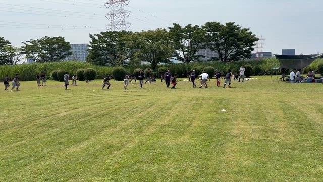 昨日の多摩川大師グランドの記事動画