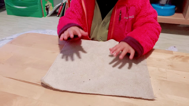 ♡【２歳2ヶ月】おうちモンテーたたむお仕事ー♡の記事動画
