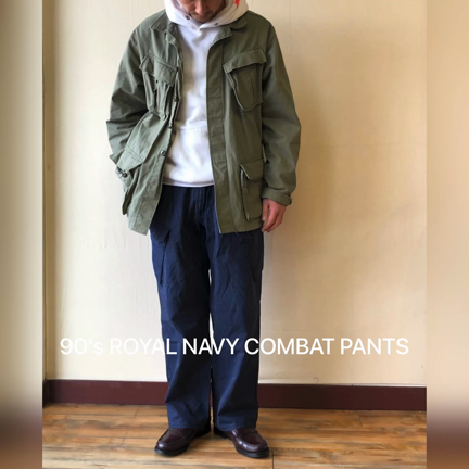 斜めについたポケットが個性的な【イギリス軍】90's ROYAL NAVY PANT（麻生田）の記事動画