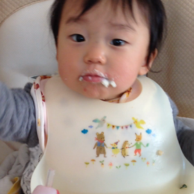 みさきご飯食べるの画像