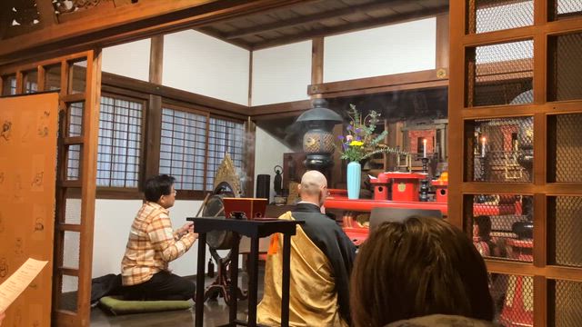 大黒堂改修記念法要　大阪市　天正寺区  坐禅の寺　天正寺の記事動画