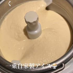 手作りアイスの画像