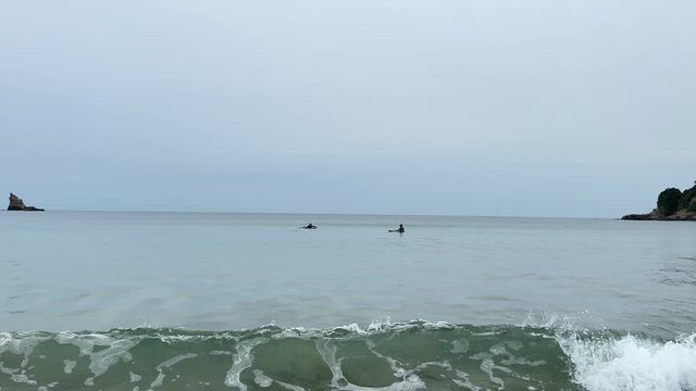 浅瀬ならセルフ練習出来ます①の記事動画