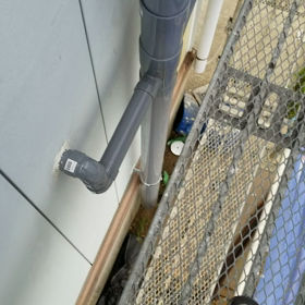 【秘密基地を作る　その5 トイレ配管】の画像