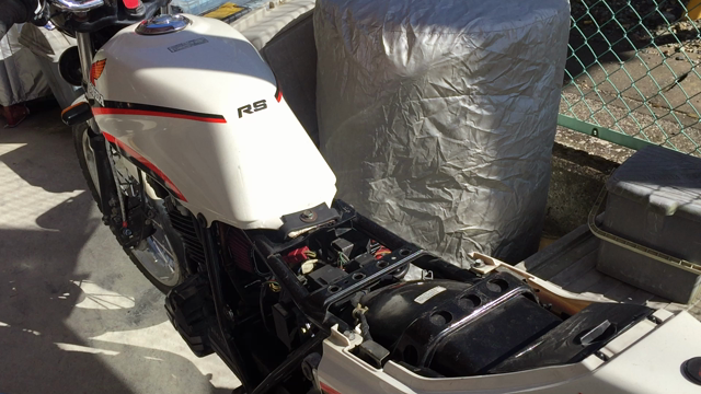 CBX250RS 始動の記事動画