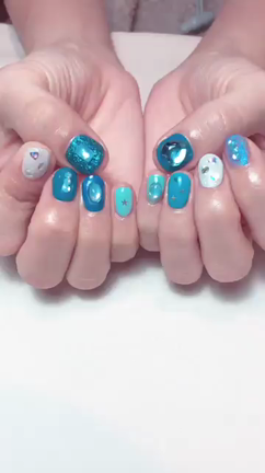 青いネイル！の記事動画