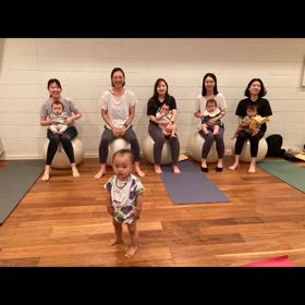 お子様連れok 産後エクササイズの画像