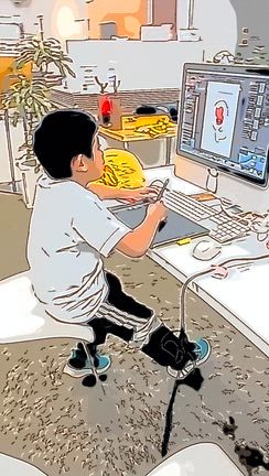 今日も今日とて漫画講座❤️の記事動画