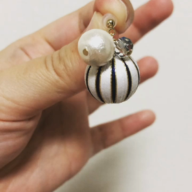 ピアス作ってみた。の画像
