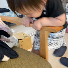 孫１歳の画像