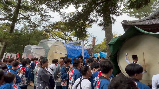 令和七年度 例大祭 本祭り 朝の記事動画