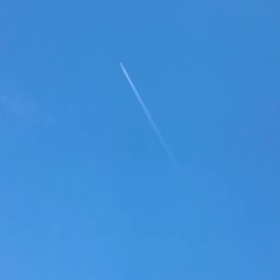 ひこうき雲の画像