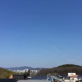 UFO!マジ！UFO⁉︎ブルーインパルスを追いかけるUFO姫路城上空の画像