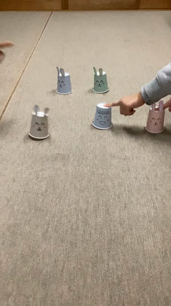動く紙コップうさぎ作りました！の記事動画