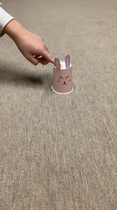動く紙コップうさぎ作りました！の記事動画