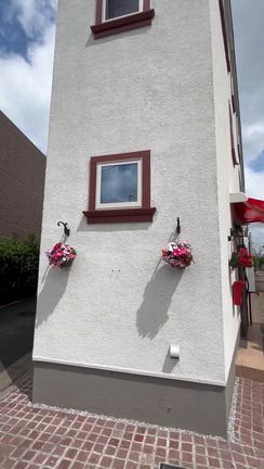 外壁のお花、交換の記事動画