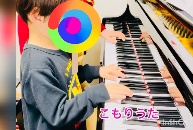 小１、小2兄弟の初レッスン♪の記事動画