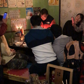 ジムの新年会の画像