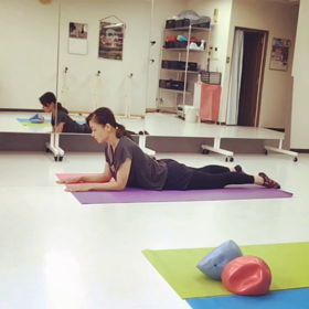 ピラティス自主練動画の画像
