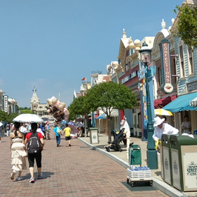 【HKDL】香港ディズニーランドのメインストリートを散歩。動画。の画像