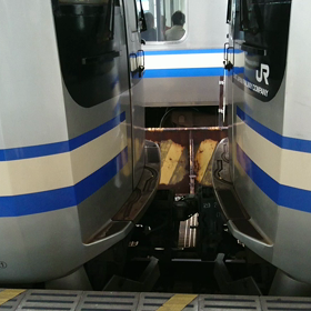 車輌切り離しの画像
