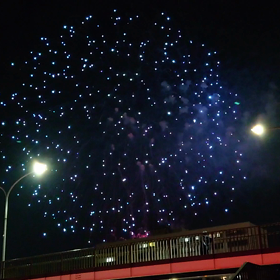 ６月５日（月）熱田まつり花火、ラスト１分！の画像