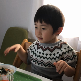 ［動画］いただきますのご挨拶の画像