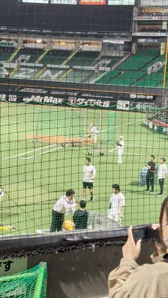 練習見学中の記事動画