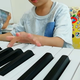 ピアノ　1ヶ月の練習の結果の画像