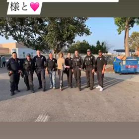 ロサンゼルスK９表彰式イベントに参加の画像