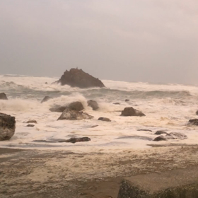 台風通過〜の画像