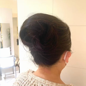 新年会にお出かけ！着物ヘアスタイルの画像
