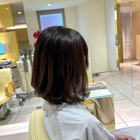 前下がりボブの画像