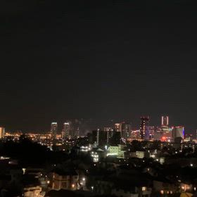 2025年もあと数分⭐︎大晦日の夜空の画像