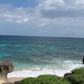 久高島の海の画像