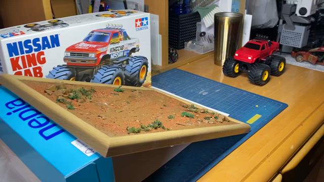 柏崎模型展の準備完了　タミヤ　ミニ四駆完成の記事動画
